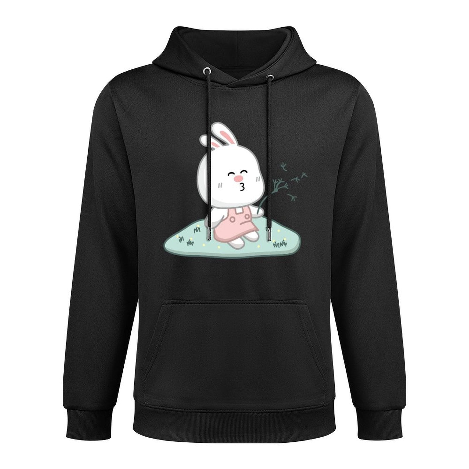 RelaxFit Sleek Front Graphic Hoodies