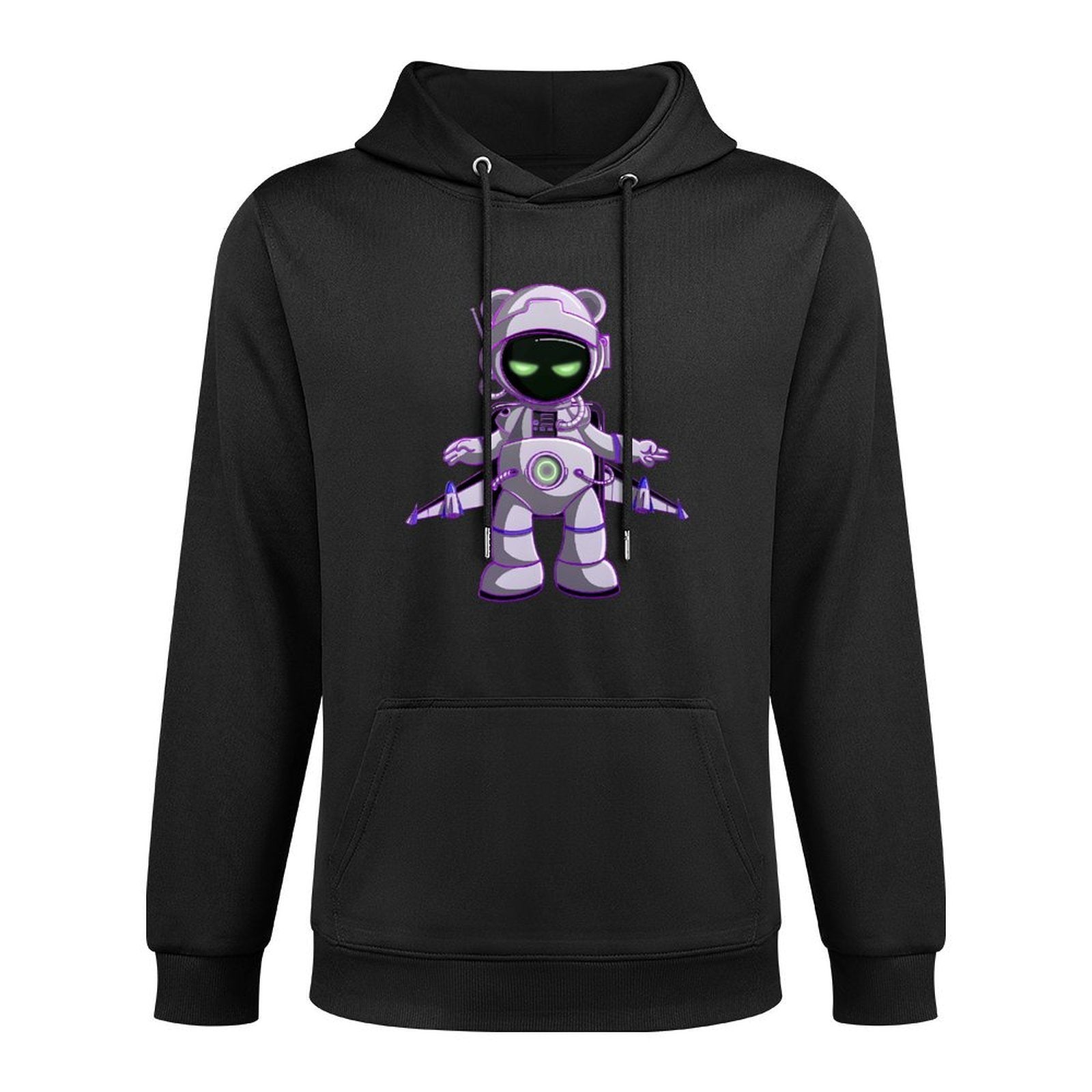 Hoodie Front PatternLooseFit Fade-Resistant