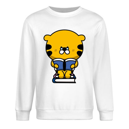 Front Patterned Long Sleeve TopColorfast Fitted