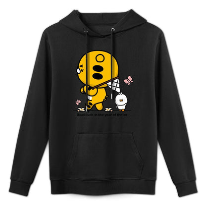 Front Graphic HoodiesClean Smooth Feel