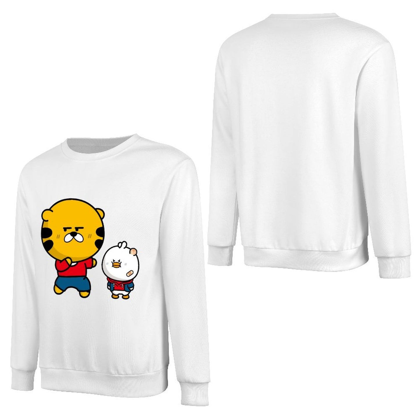 Front Patterned Long Sleeve TopHigh-Quality Chill