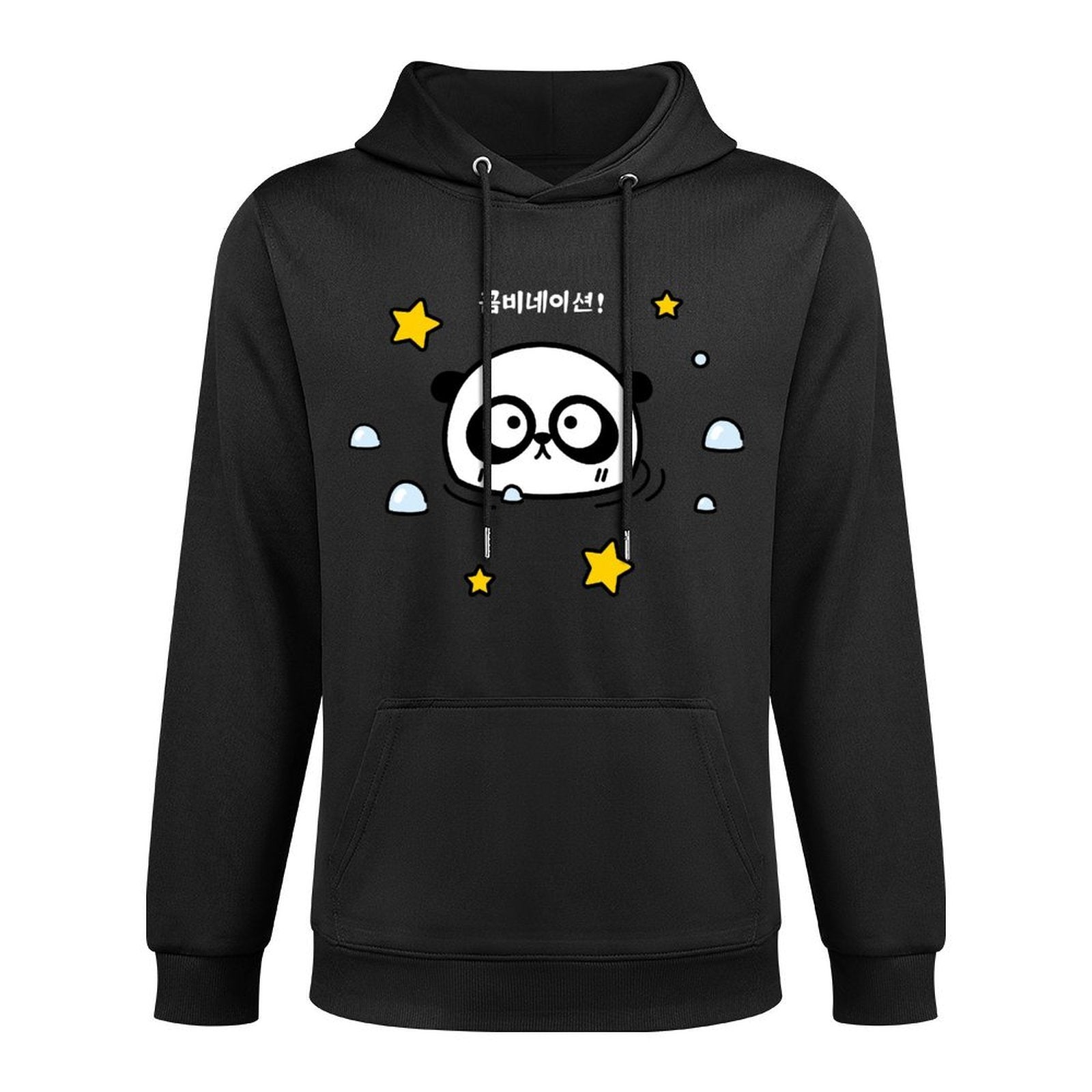 Soft Bold Front Graphic Hoodies