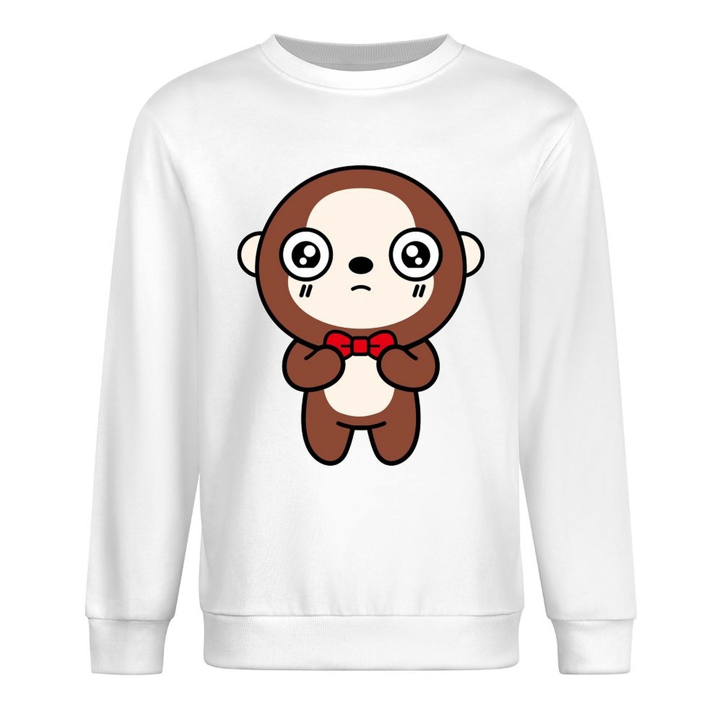 Front Patterned Long Sleeve TopModern AllDay