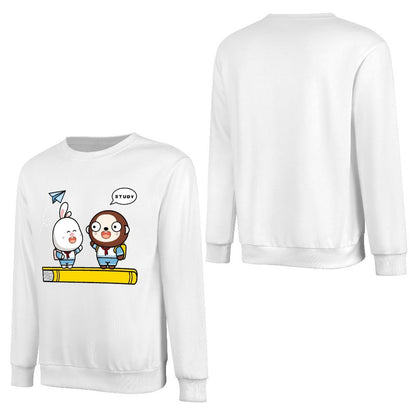 Front Patterned Long Sleeve TopComfortSeries Soft-Touch