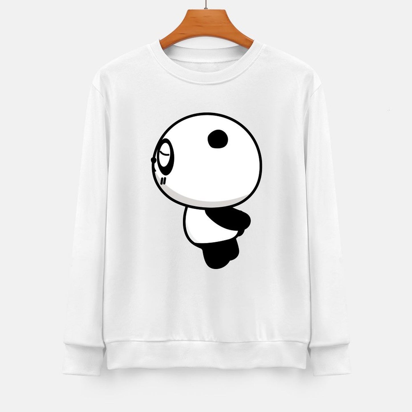 Front Patterned Long Sleeve TopSoft Pure