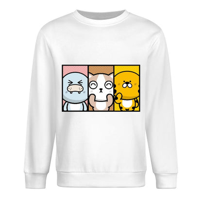 Front Patterned Long Sleeve TopEverydaySeries Neat