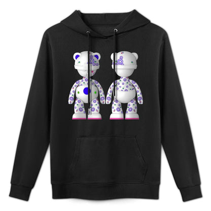 IPIB 250g Hooded Pocket Sweatshirt Front GraphicMen's Hooded  Sweatshirt6000097-8