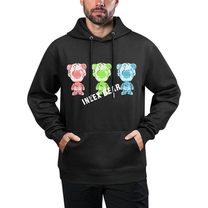 IPIB 250g Hooded Pocket Sweatshirt Front GraphicMen's Hooded  Sweatshirt6000050-1