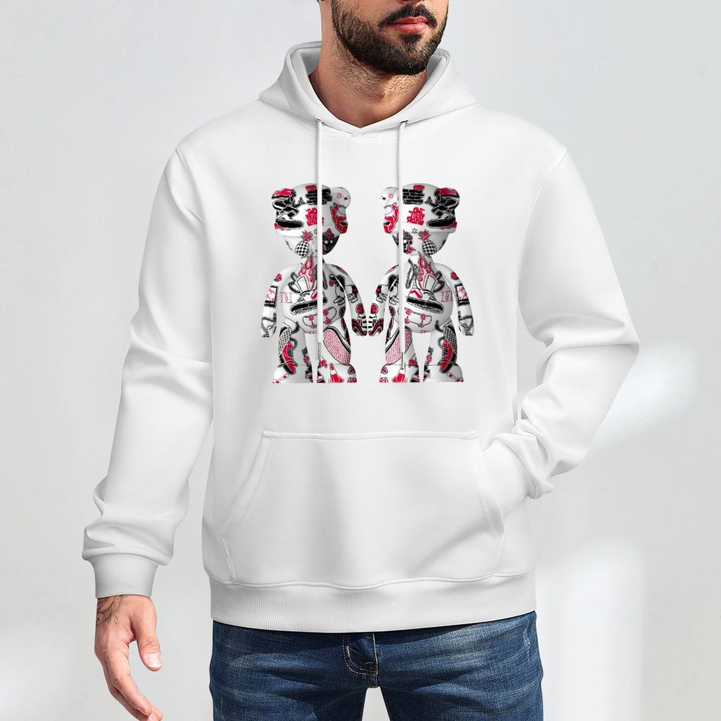 Hoodie Front PatternRegular Strong
