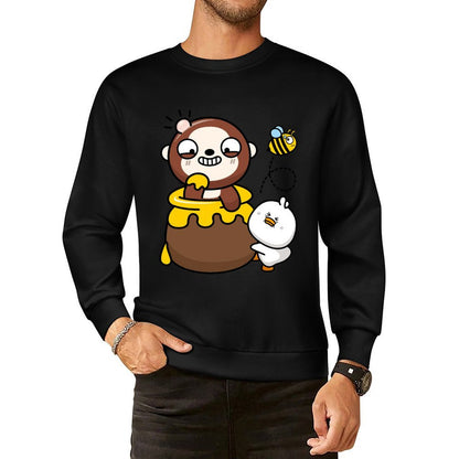 Front Patterned Long Sleeve TopClean EasyStyle