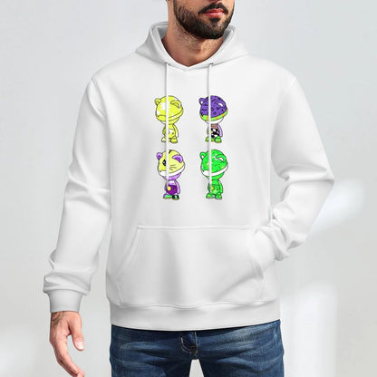 Hoodie Front PatternSoft Natural