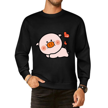 Front Patterned Long Sleeve TopIndoor Solid