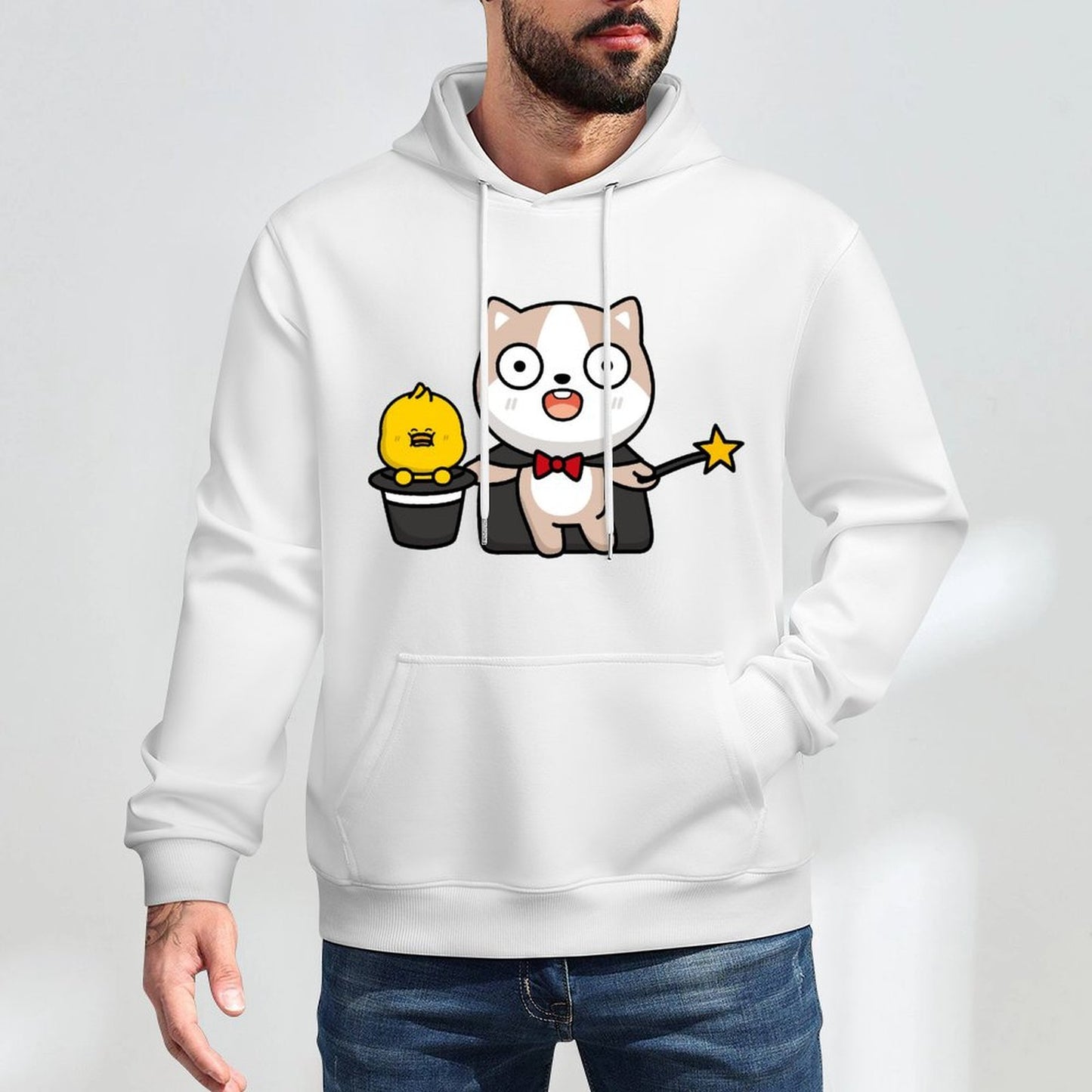 Active Recycled Front Graphic Hoodies