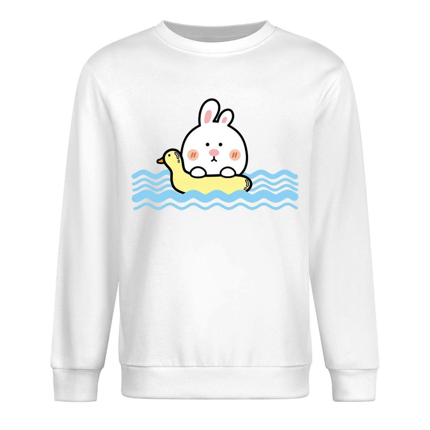 Front Patterned Long Sleeve TopClassicLine Bold