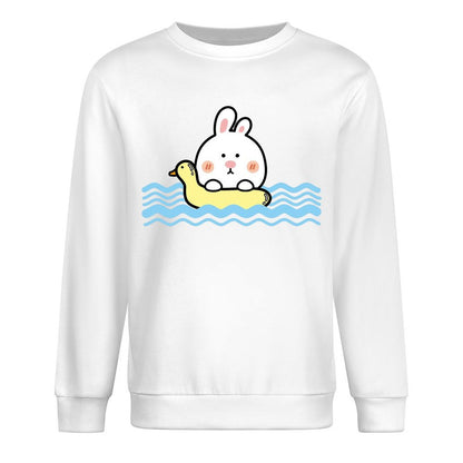 Front Patterned Long Sleeve TopClassicLine Bold