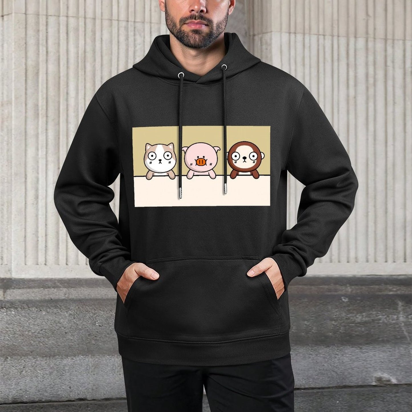 ActiveStyle Design-Your-Own Front Graphic Hoodies