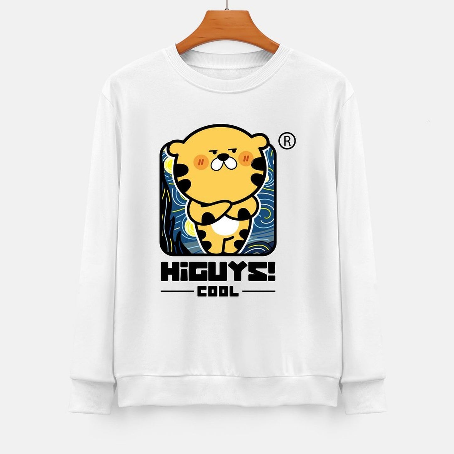 Front Patterned Long Sleeve TopComfortSeries Premium Finish