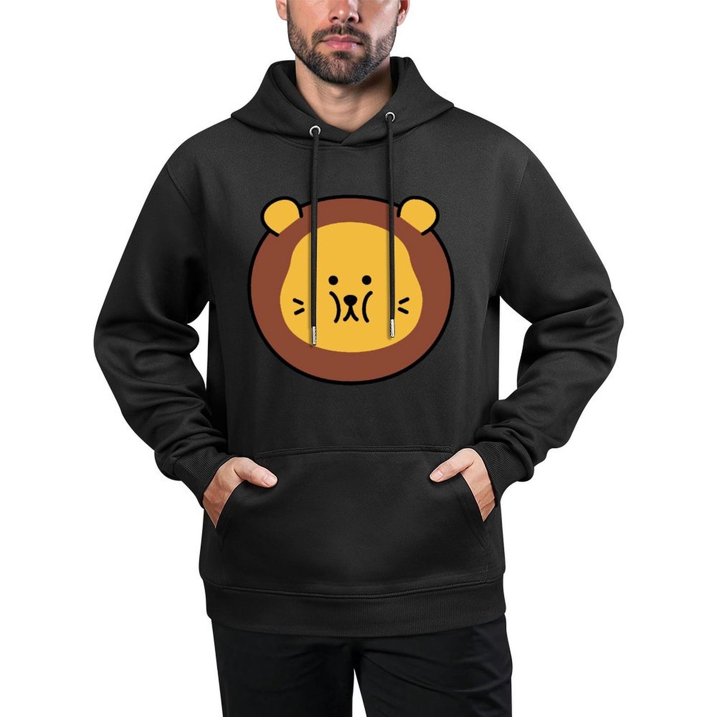 IPBR 250g Hooded Pocket Sweatshirt Front GraphicMen's Hooded  Sweatshirt4000661