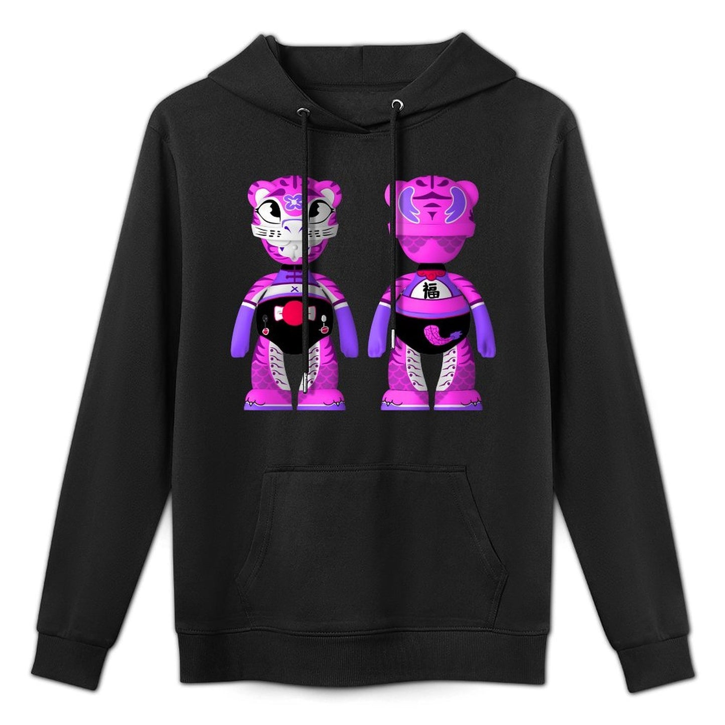 IPIB 250g Hooded Pocket Sweatshirt Front GraphicMen's Hooded  Sweatshirt6000076-1