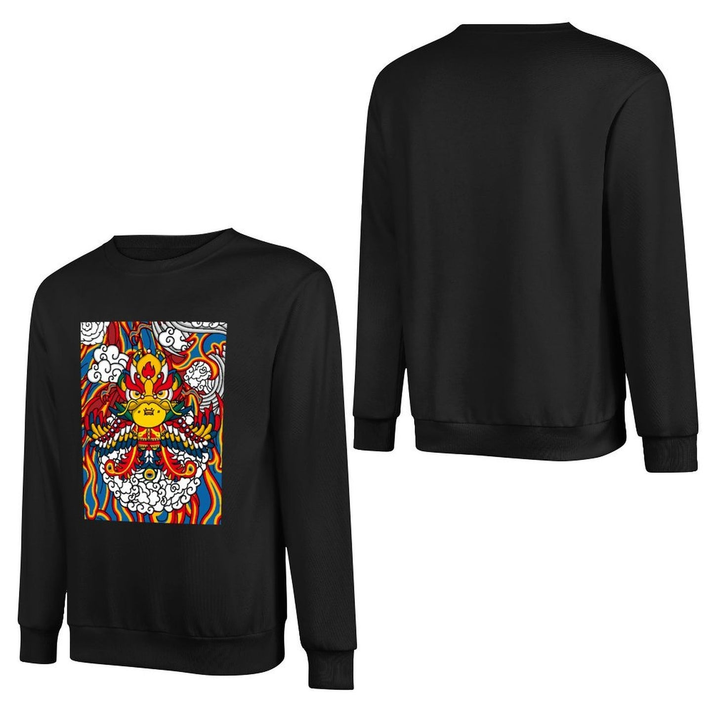 Front Patterned Long Sleeve TopSeamless ActiveWear