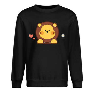 Front Patterned Long Sleeve TopVintage 100% Cotton