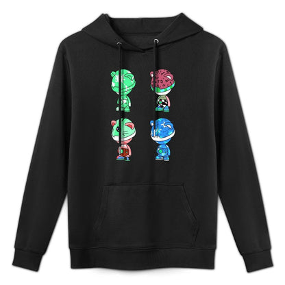 IPIB 250g Hooded Pocket Sweatshirt Front GraphicMen's Hooded  Sweatshirt6000074-1