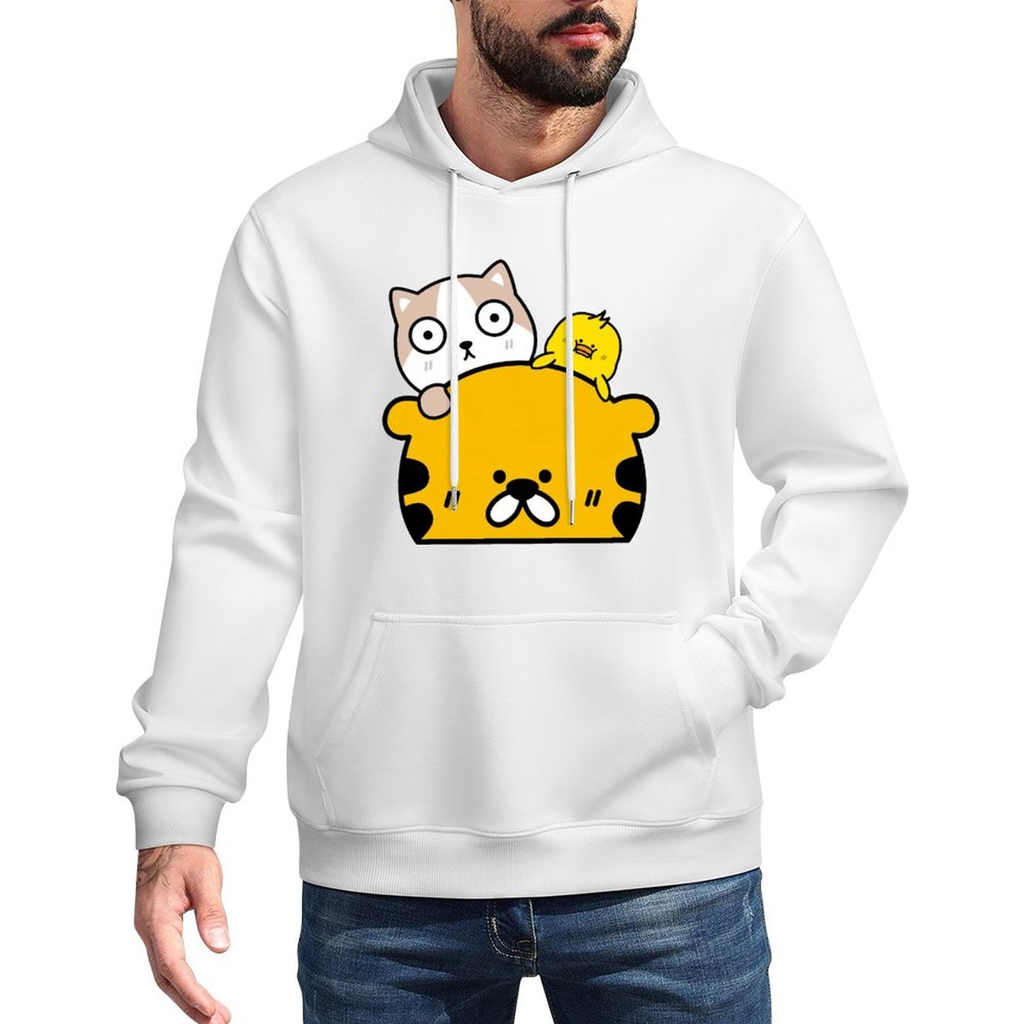 SmoothWear Street Front Graphic Hoodies