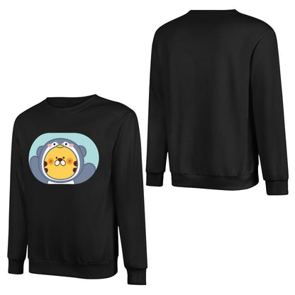 Front Patterned Long Sleeve TopActiveLine Solid