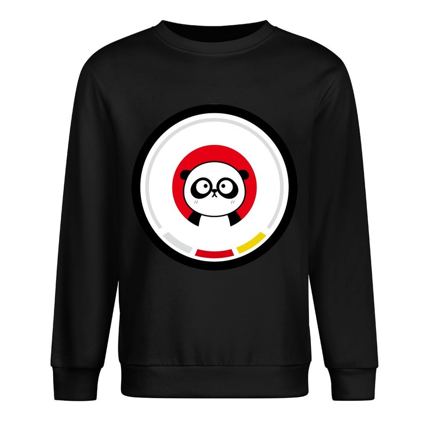 Front Patterned Long Sleeve TopTimeless Bold