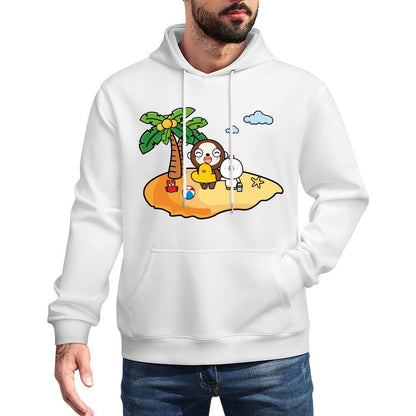 IPBR 250g Hooded Pocket Sweatshirt Front GraphicMen's Hooded  Sweatshirt4001495