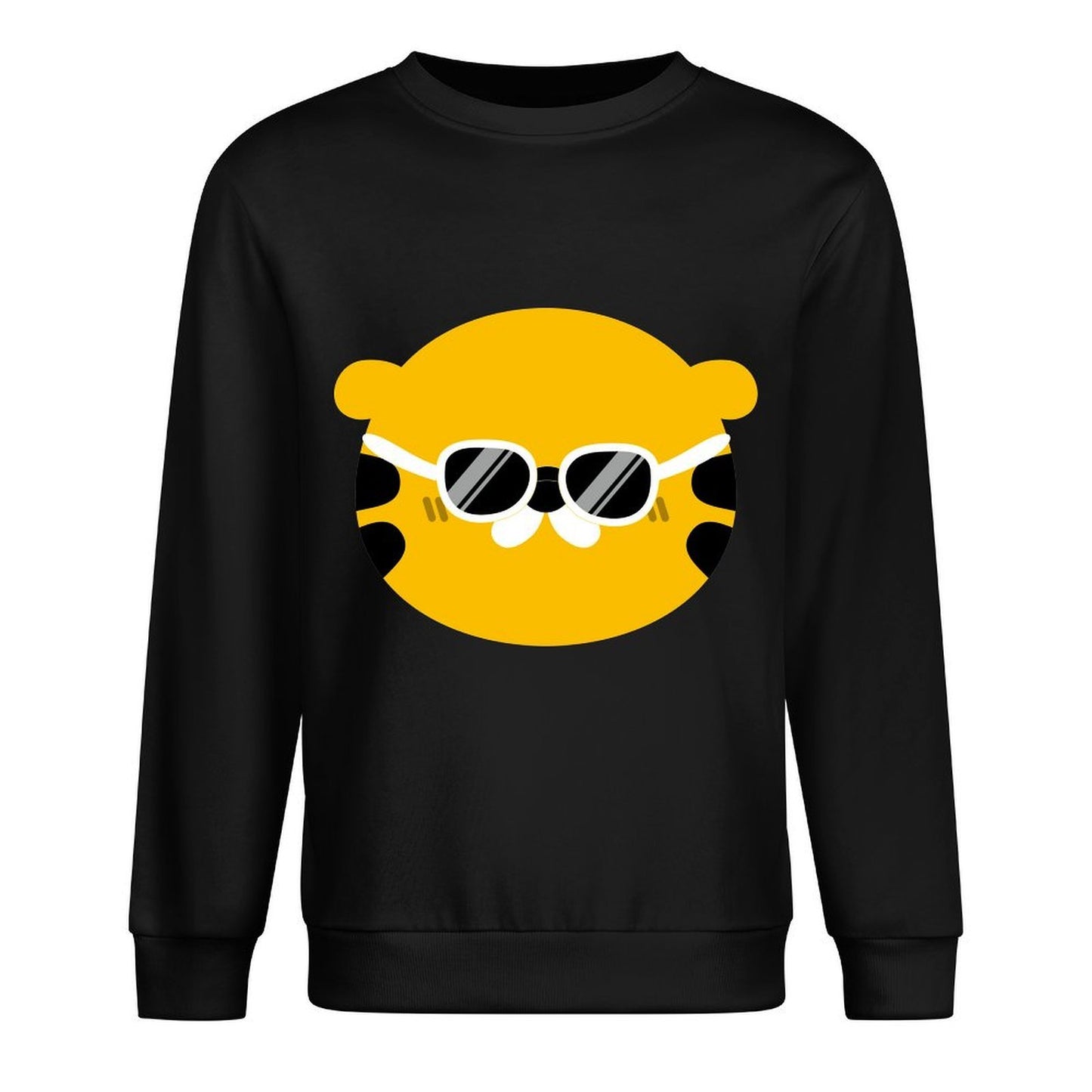 Front Patterned Long Sleeve TopWrinkle-Free Refined