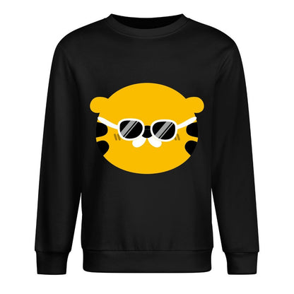 Front Patterned Long Sleeve TopWrinkle-Free Refined