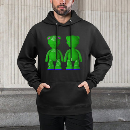 IPIB 250g Hooded Pocket Sweatshirt Front GraphicMen's Hooded  Sweatshirt6000086-6