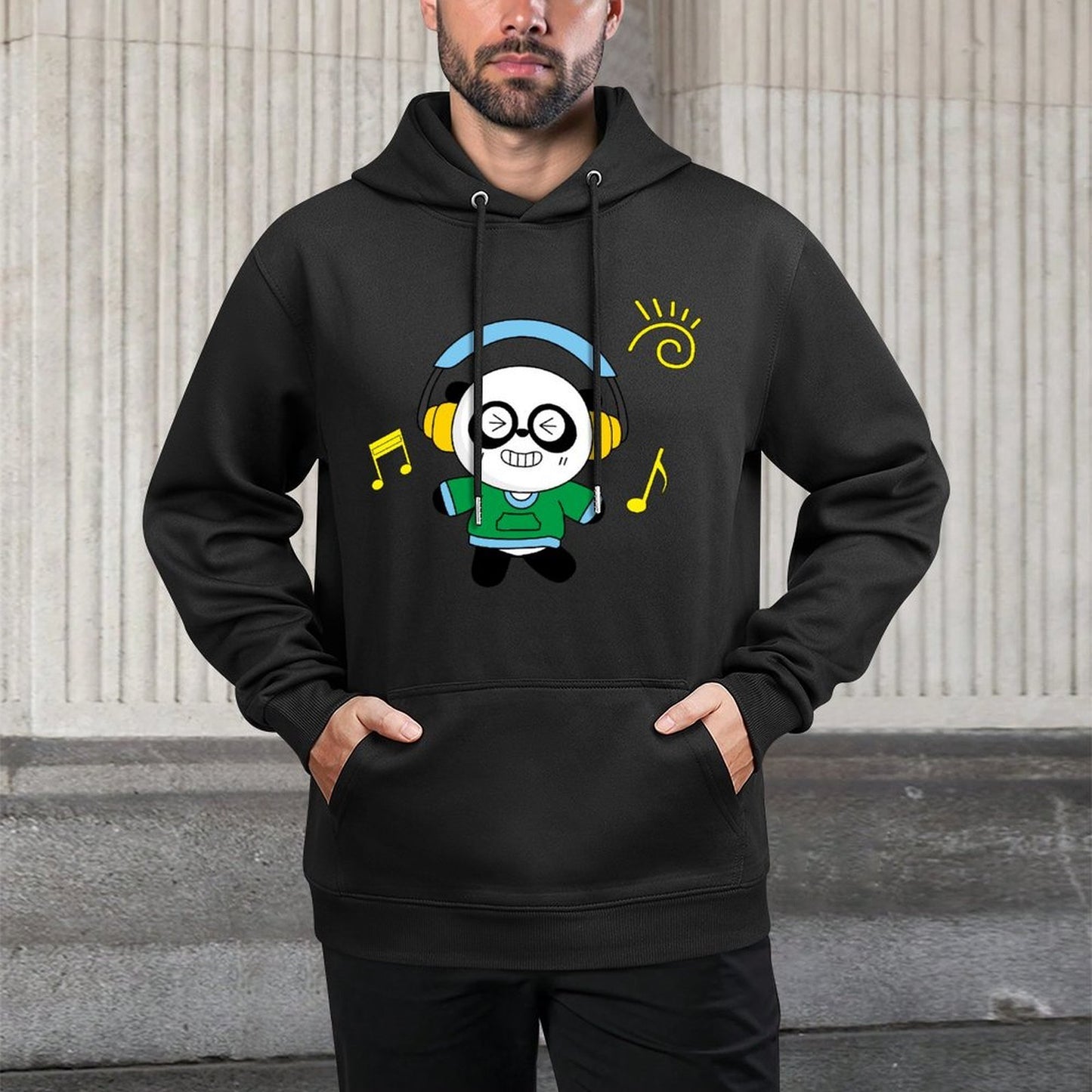 IPBR 250g Hooded Pocket Sweatshirt Front GraphicMen's Hooded  Sweatshirt4000772