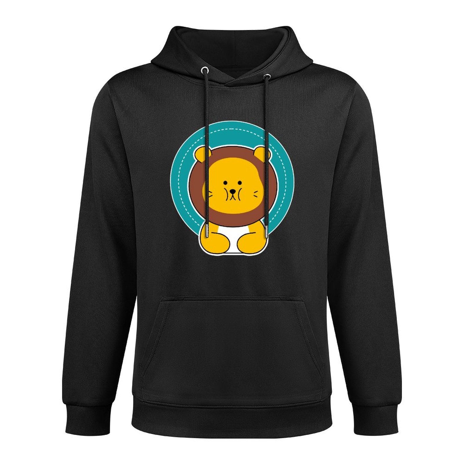 Neutral Soft Front Graphic Hoodies