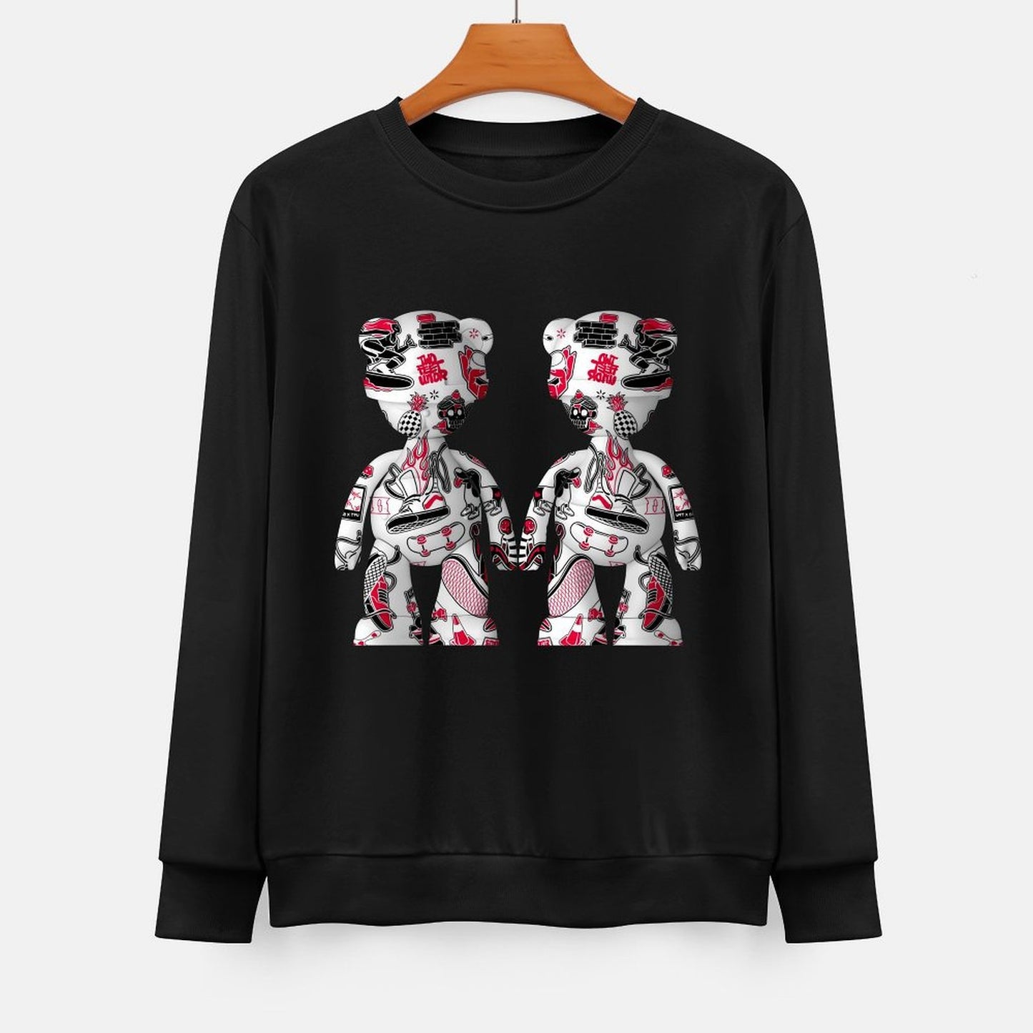 IPIB 250g Crew Neck Long Sleeve Sweatshirt Front GraphicCrew Neck Long Sleeve Sweatshirt6000085-6