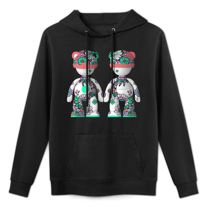 Hoodie Front PatternWrinkle-Free SoftTouch