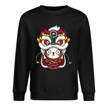 IPBR 250g Crew Neck Long Sleeve Sweatshirt Front GraphicCrew Neck Long Sleeve Sweatshirt4000341
