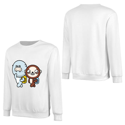 Front Patterned Long Sleeve TopChill Refined