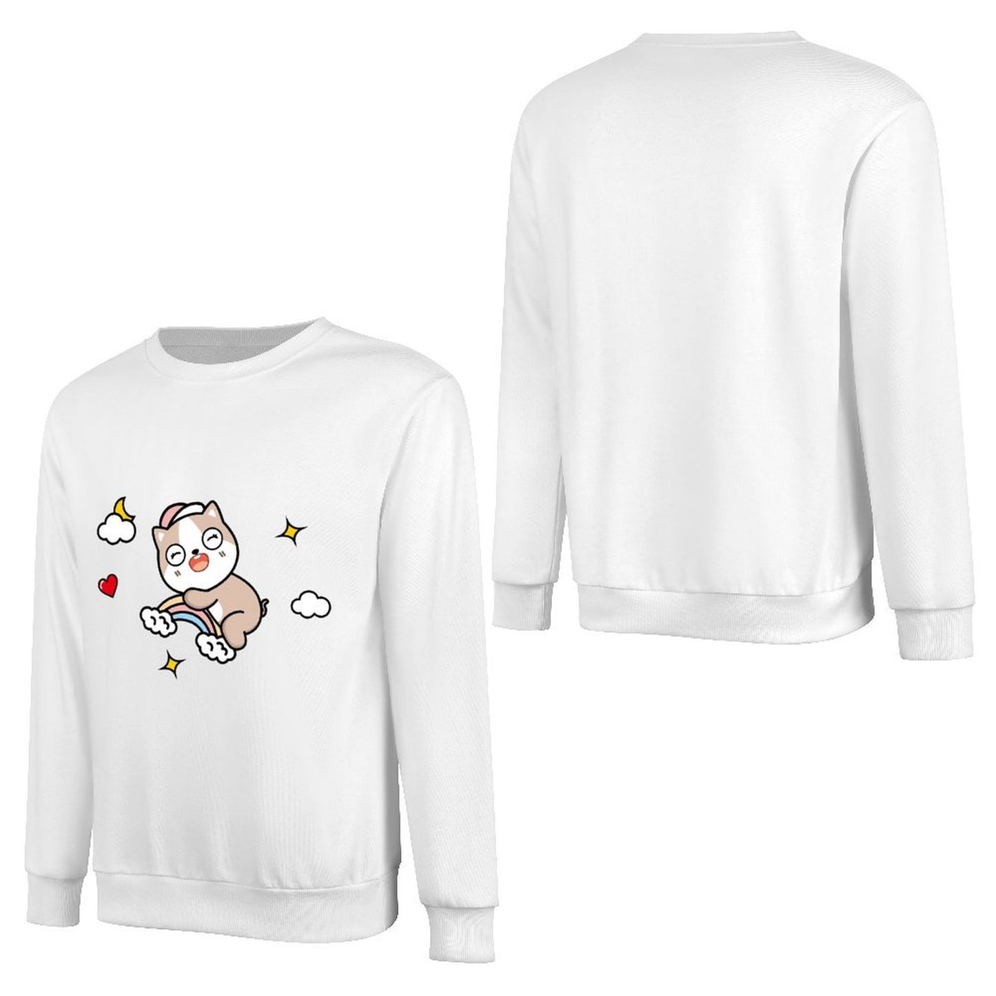 Front Patterned Long Sleeve TopSeries Long Lasting