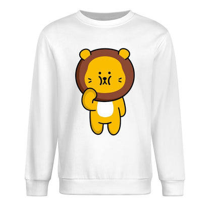 Front Patterned Long Sleeve TopBatch-Printed Original