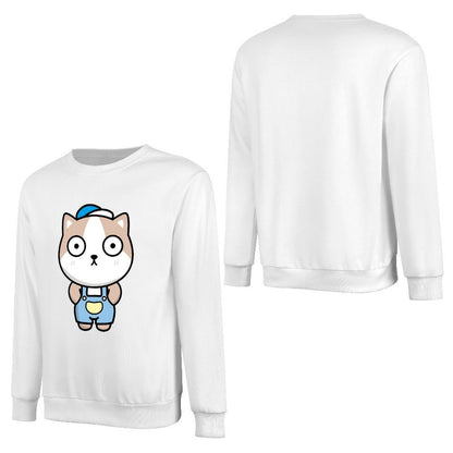 Front Patterned Long Sleeve TopModern Reliable