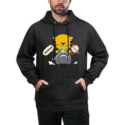 IPBR 250g Hooded Pocket Sweatshirt Front GraphicMen's Hooded  Sweatshirt4000717