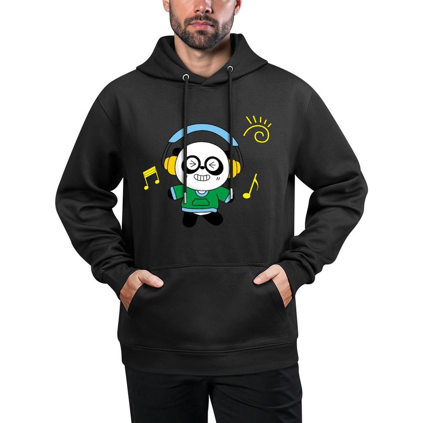IPBR 250g Hooded Pocket Sweatshirt Front GraphicMen's Hooded  Sweatshirt4000772