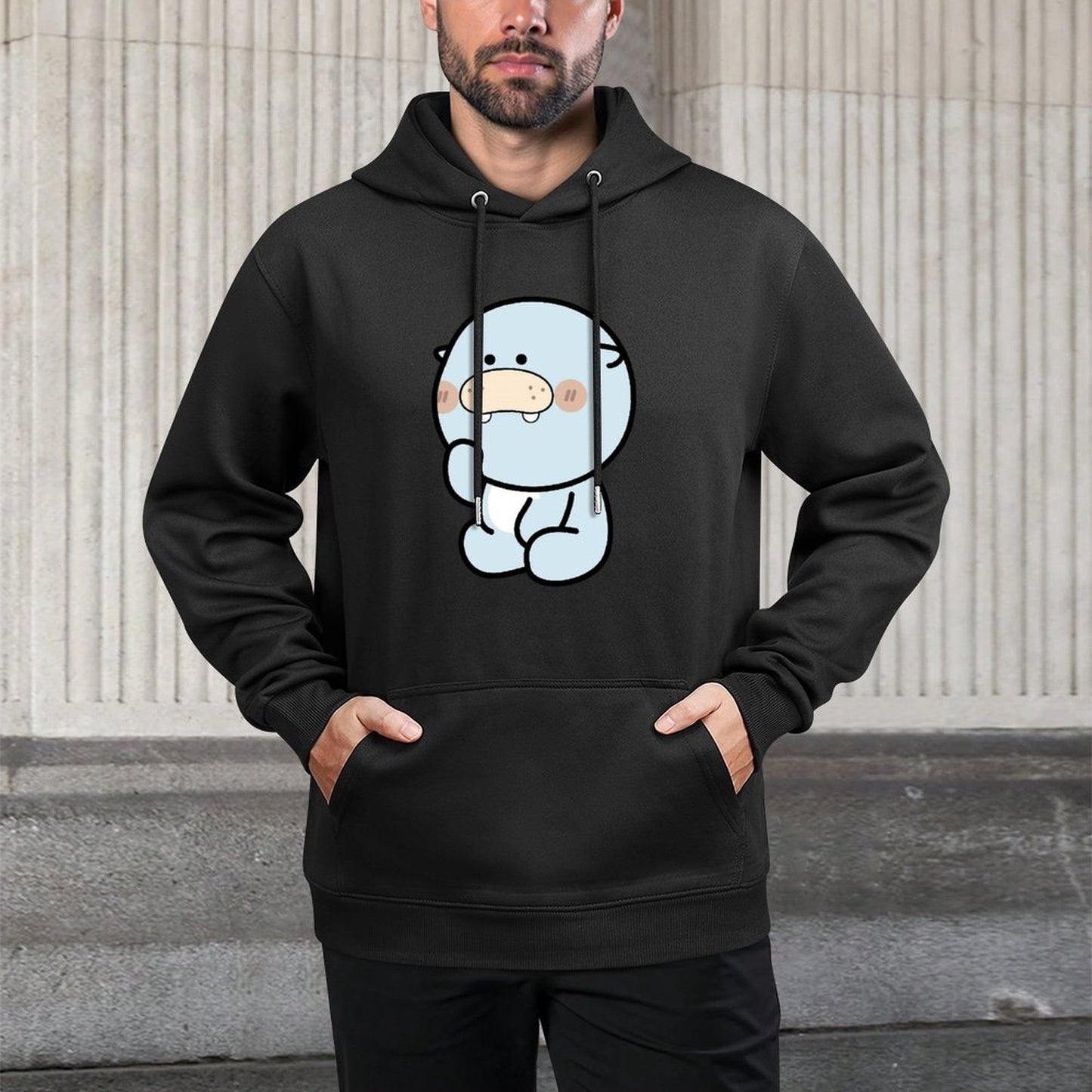 Front Graphic HoodiesNeat Crewneck