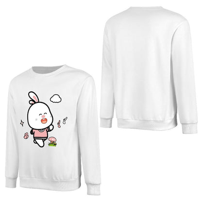 Front Patterned Long Sleeve TopSeamless Soft