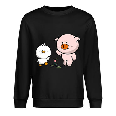 Front Patterned Long Sleeve TopPremiumSeries SimpleFit