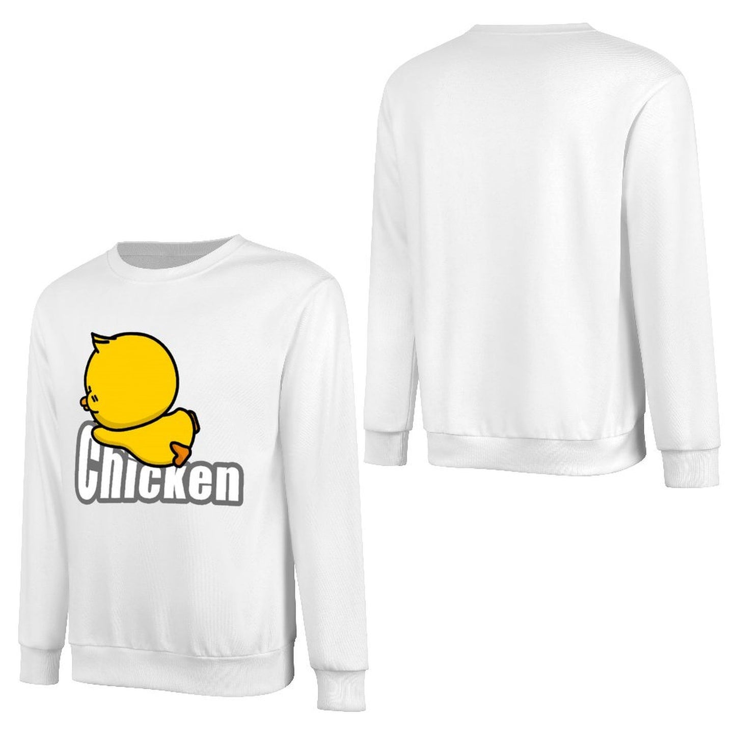 Front Patterned Long Sleeve TopStandard ClassicFit