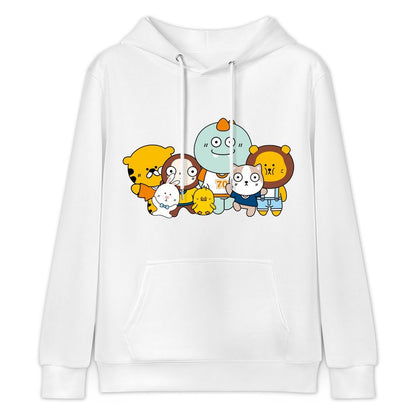 Wrinkle-Free Unisex Front Graphic Hoodies