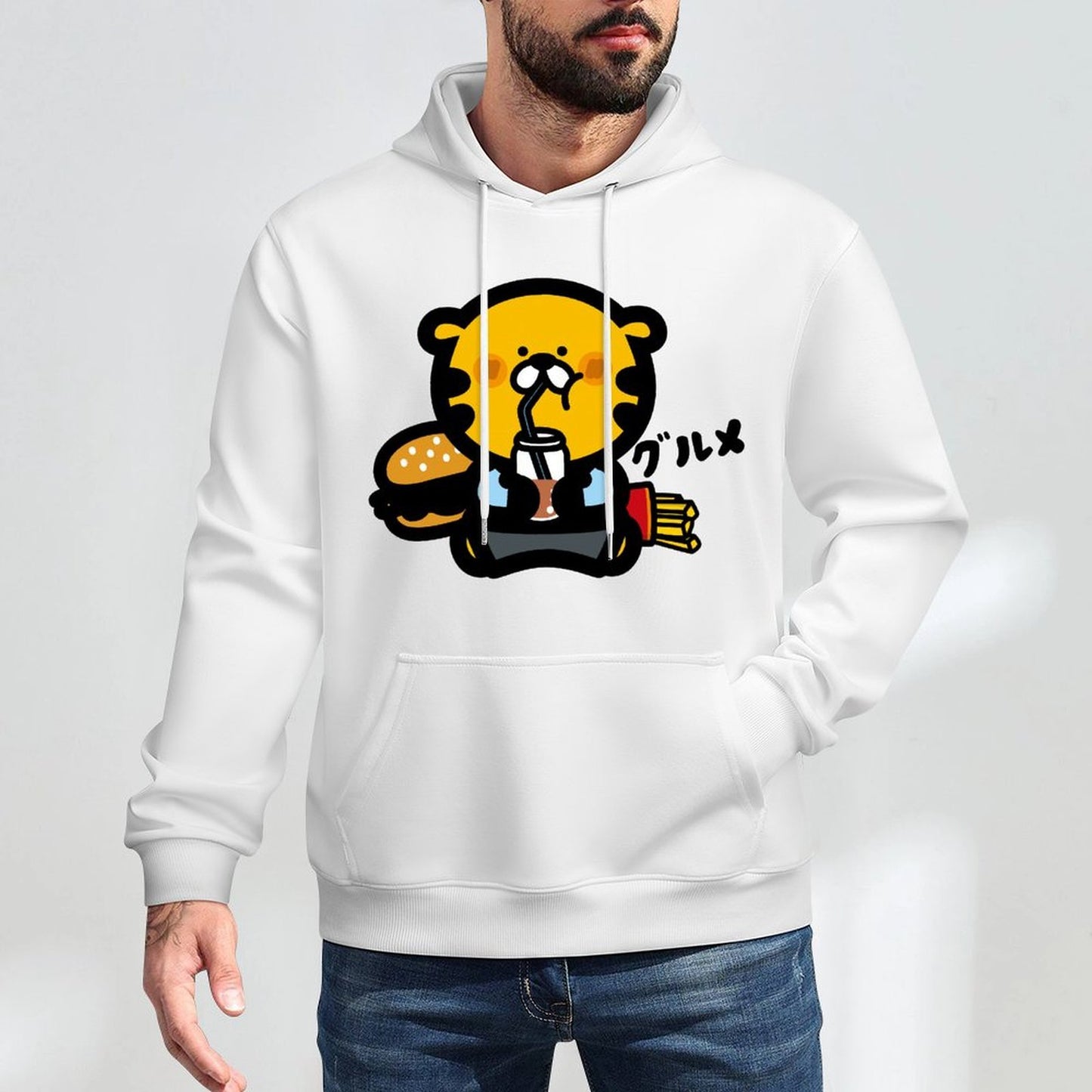 Printed Street Front Graphic Hoodies